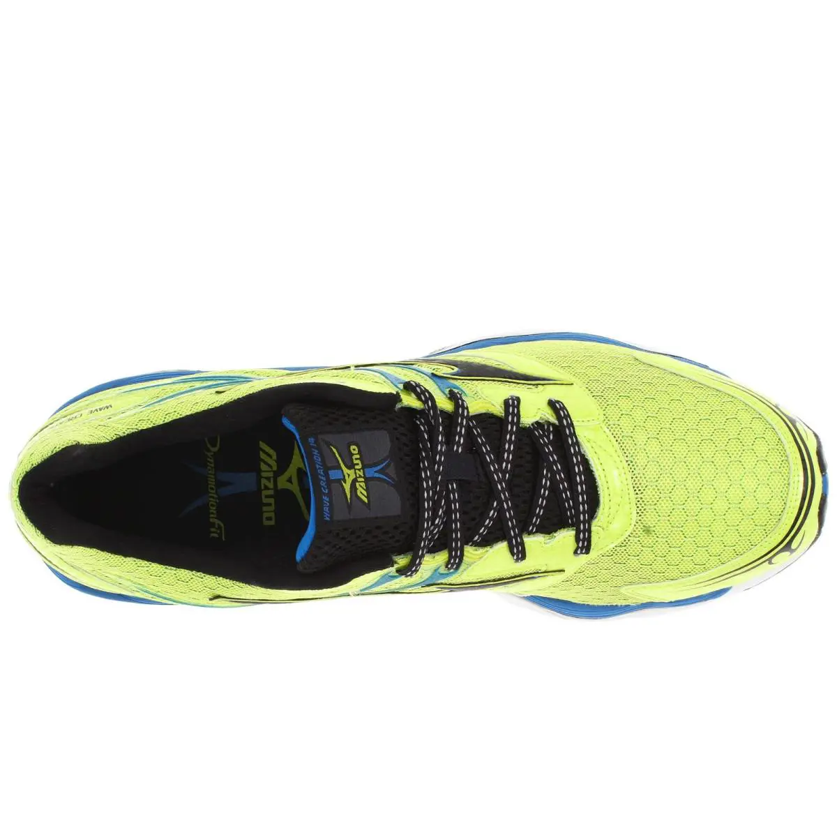 Mizuno shoes - MIZUNO WAVE CREATION 14 - WAVE CREATION - 8KN-30027 4105164l5R - Lime Punch / Imperial Blue / Black (UPC: 041969390610) 2