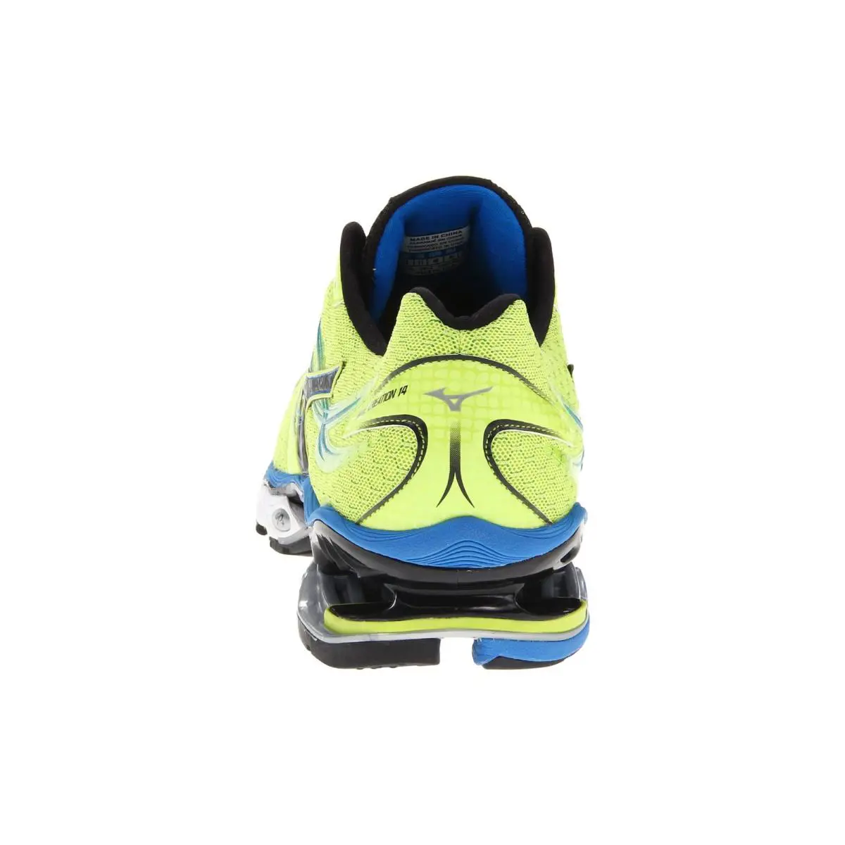 Mizuno shoes - MIZUNO WAVE CREATION 14 - WAVE CREATION - 8KN-30027 4105164l5R - Lime Punch / Imperial Blue / Black (UPC: 041969390610) 5