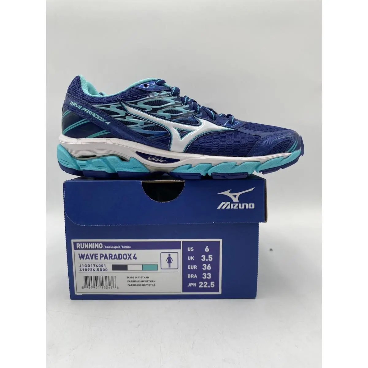 Mizuno shoes - Mizuno Wave Sky - Wave Sky - Blue 9