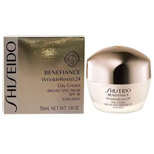 Shiseido Benefiance WrinkleResist24 Day Cream SPF18 Full Sz 1.8oz/50ml Seald