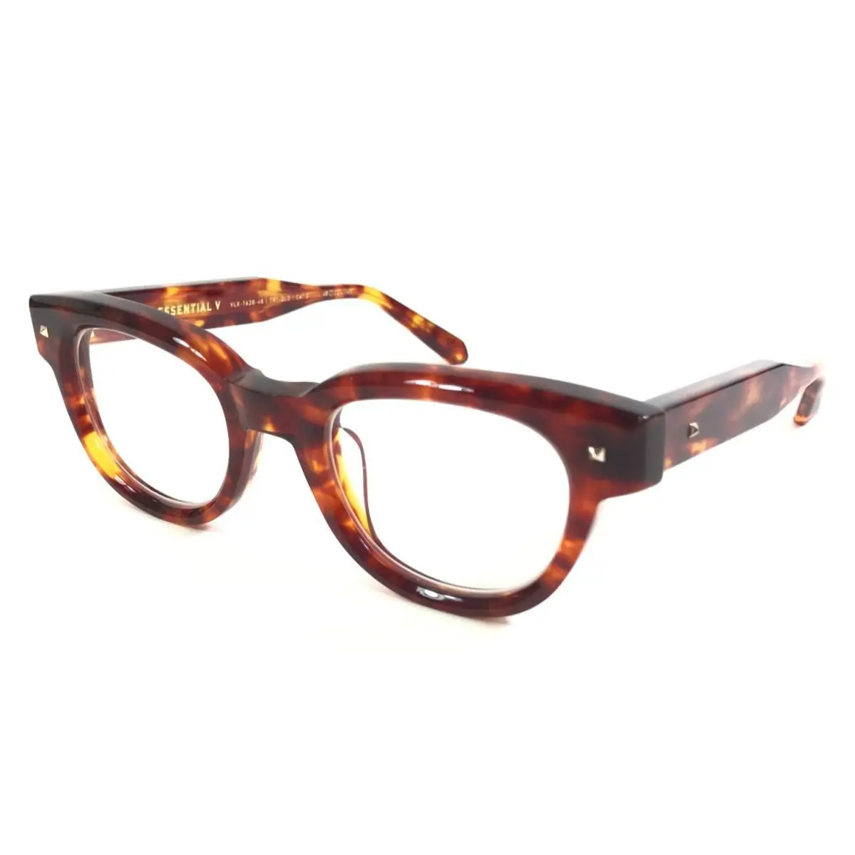 Valentino Eyeglasses Frames V-essential V VLX-163B Trt-gld Tortoise 48-22-145