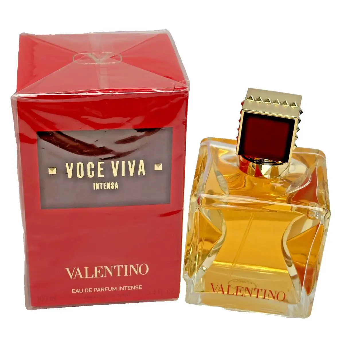 Valentino Voce Viva Intensa For Women 3.4oz / 100ml Edp Spray Box