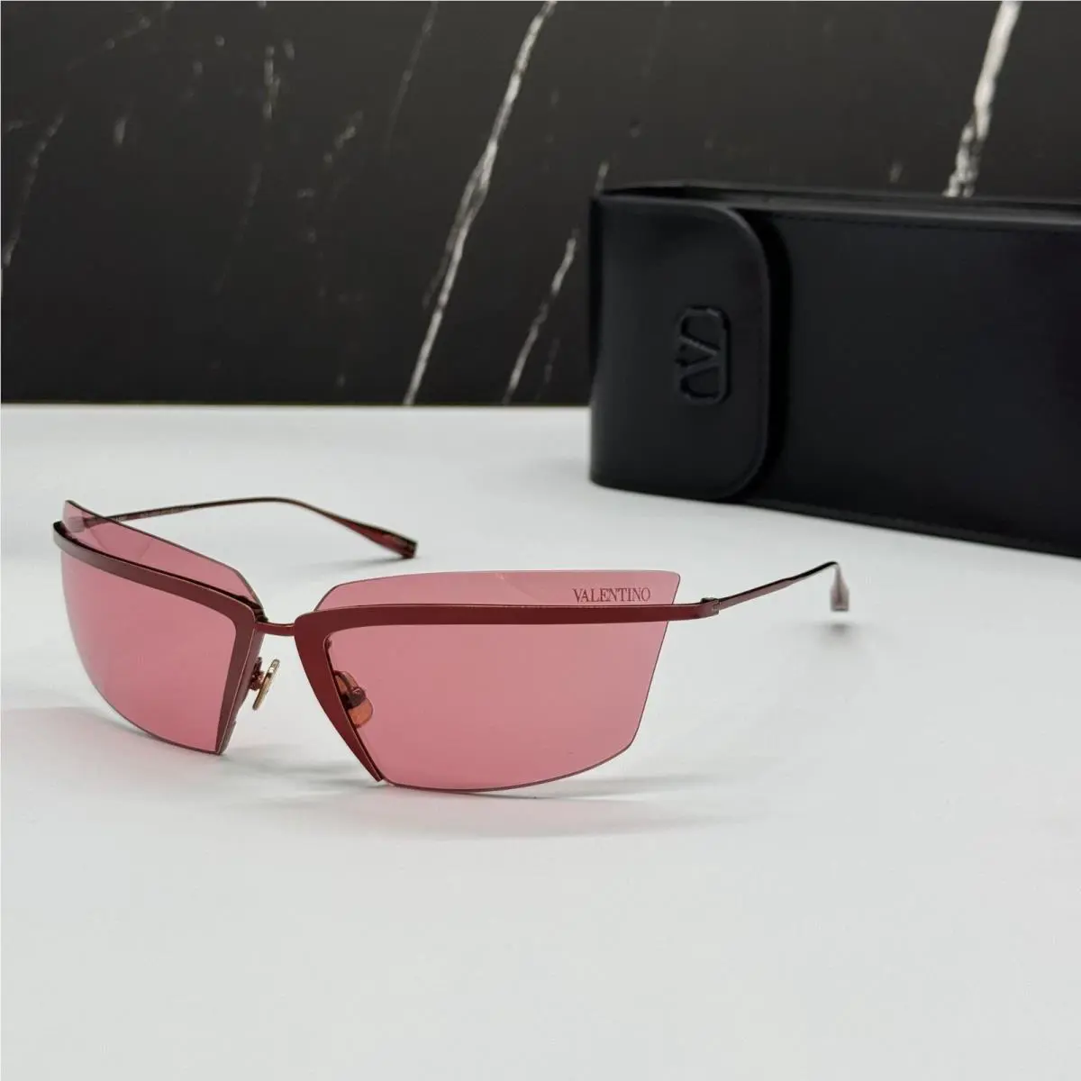 Valentino Sunglasses Red Women Eyewear Valentino V-lure VLS-130B