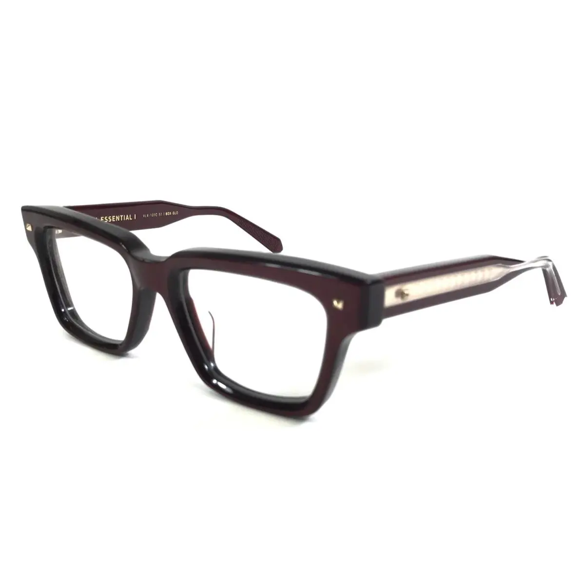 Valentino Eyeglasses Frames V-essential I VLX-121C Bdx-gld Bordeaux 51-19-145