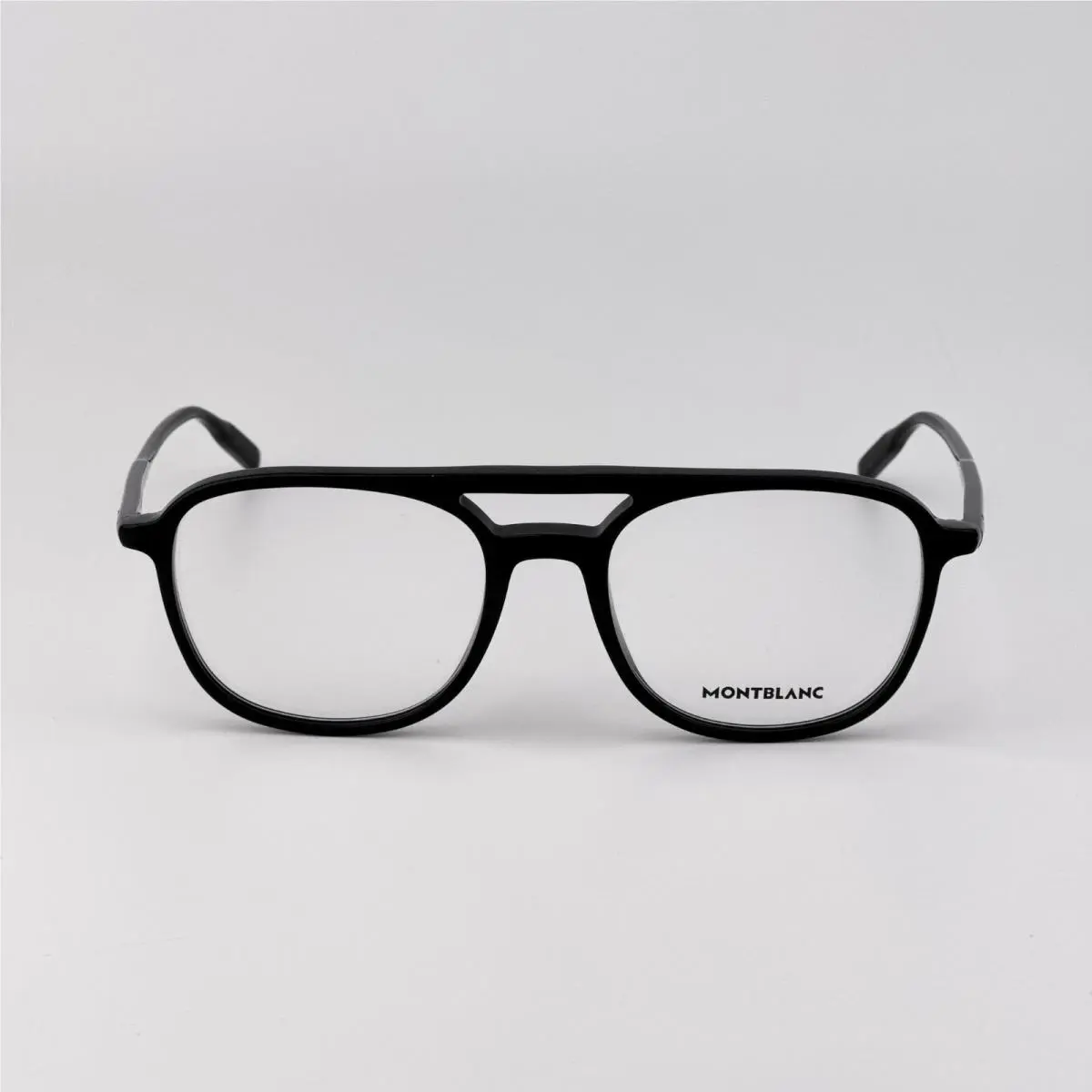 Montblanc Men Eyeglasses Black Demo Pilot MB0198O 001