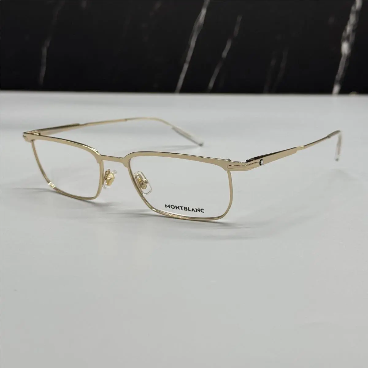 Montblanc Eyeglasses Gold Men Eyewear Montblanc MB0219O 002