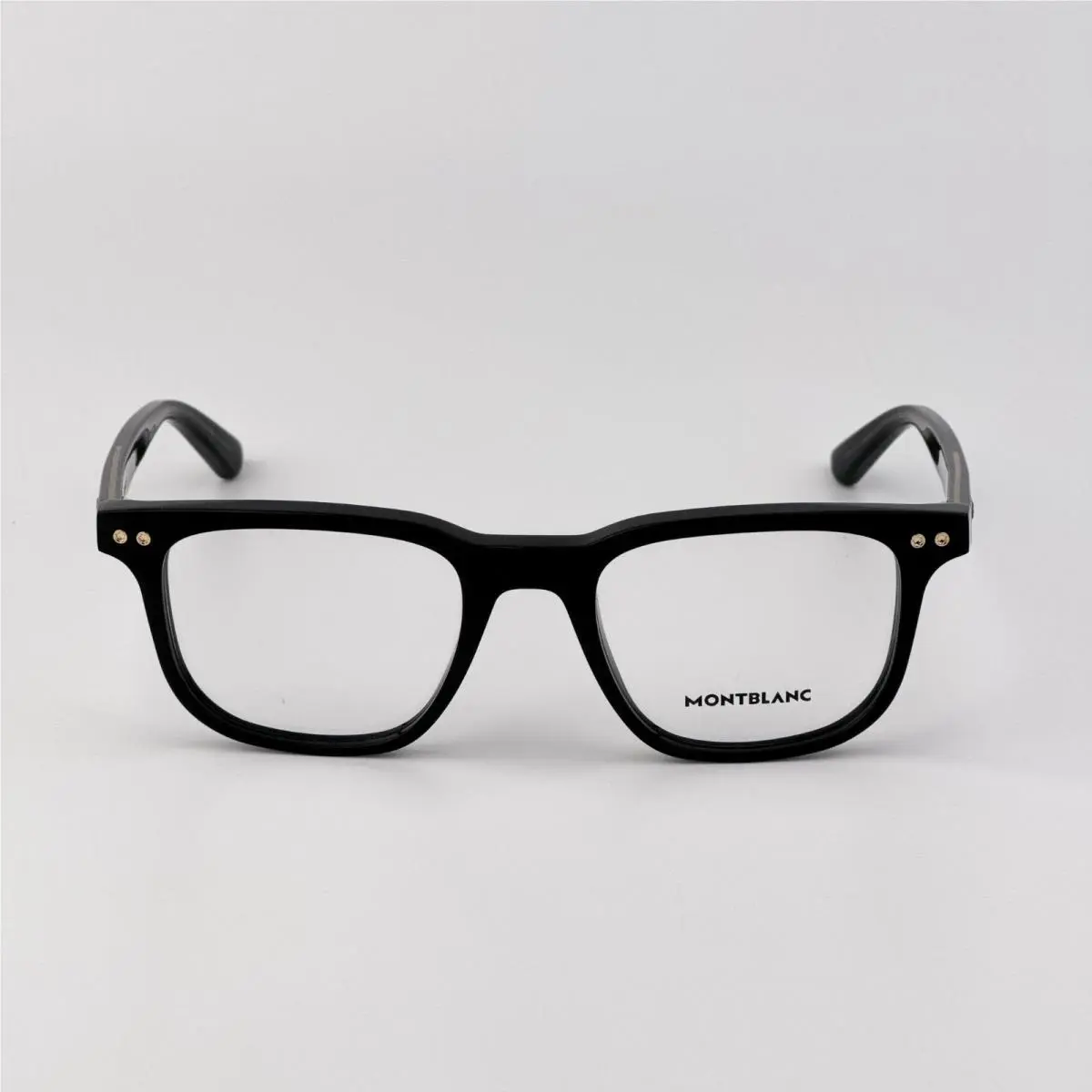 Montblanc Men Eyeglasses Black Demo Square MB0256O 001