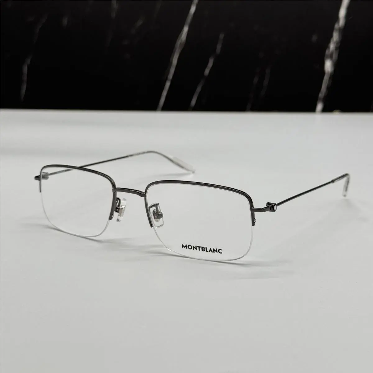 Montblanc Eyeglasses Silver Men Eyewear Montblanc MB0084OK 004