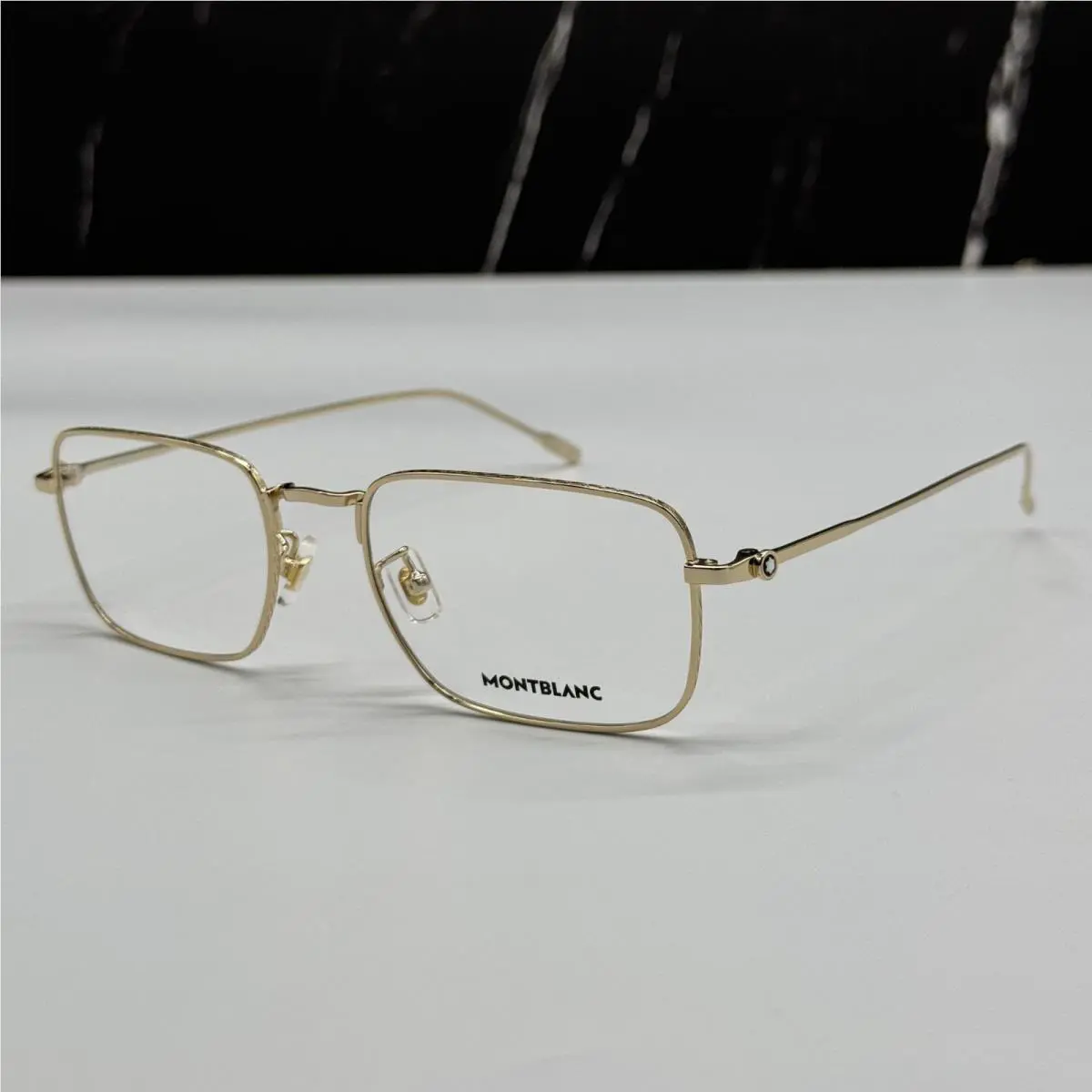 Montblanc Eyeglasses Gold Men Eyewear Montblanc MB0212O 004