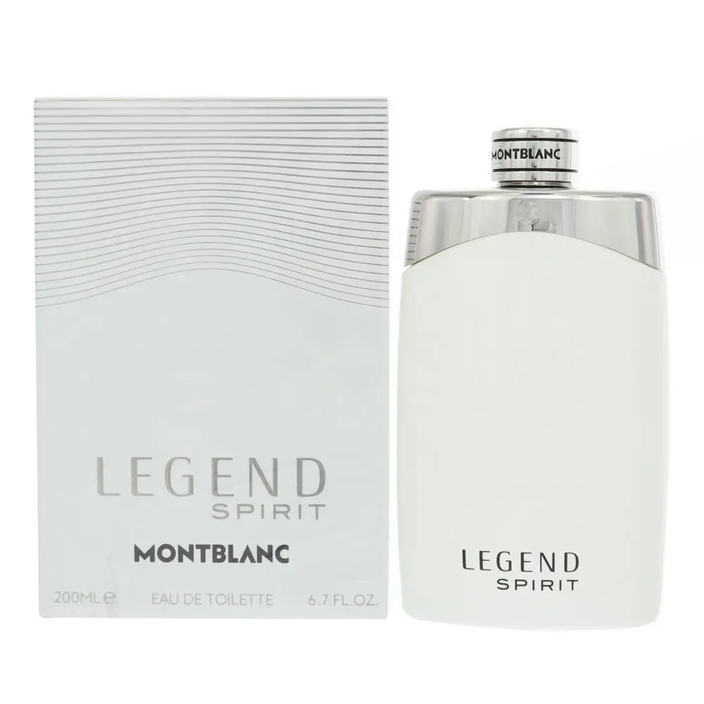 Montblanc Legend Spirit For Men 6.7 Oz Eau De Toilette Spray Box