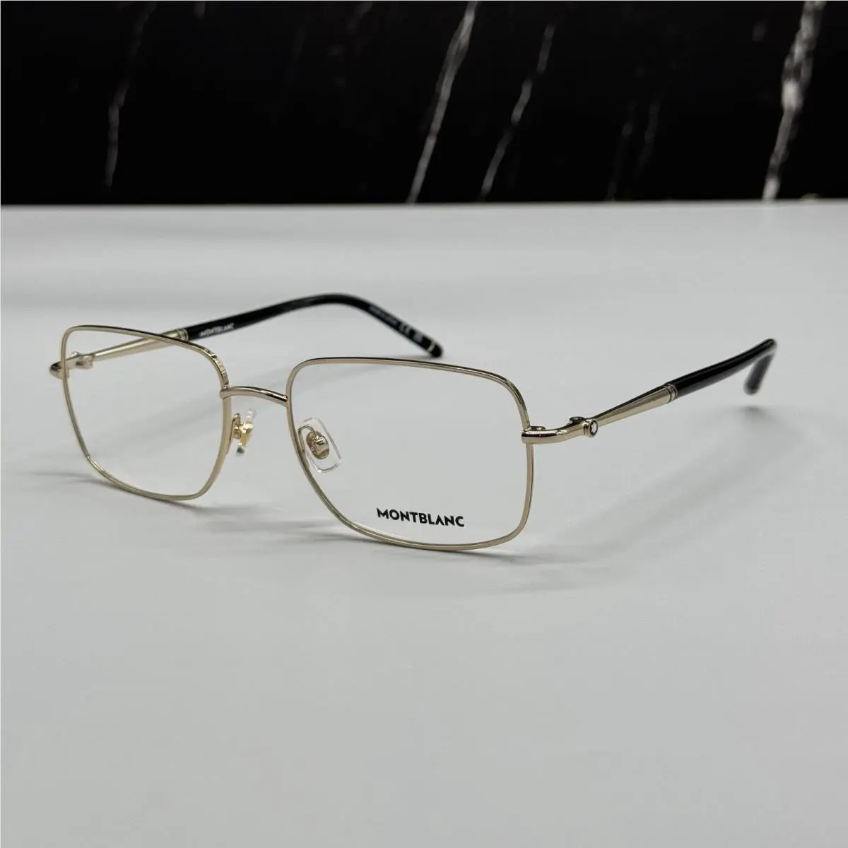 Montblanc Eyeglasses Gold Men Eyewear Montblanc MB0072O 003