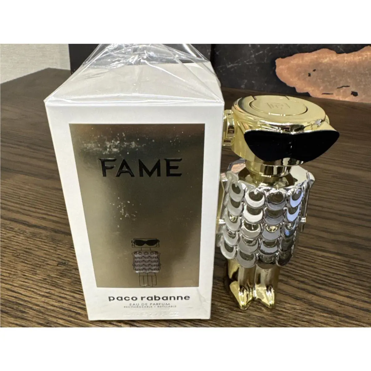 Paco Rabanne Fame 2.7 fl oz Women`s Eau de Parfum Rechargeable Made IN France