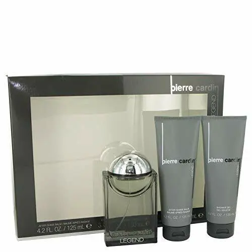 Legend 3.4 OZ Edc Spray 3 Piece Gift Set For Men Rare by Pierre Cardin