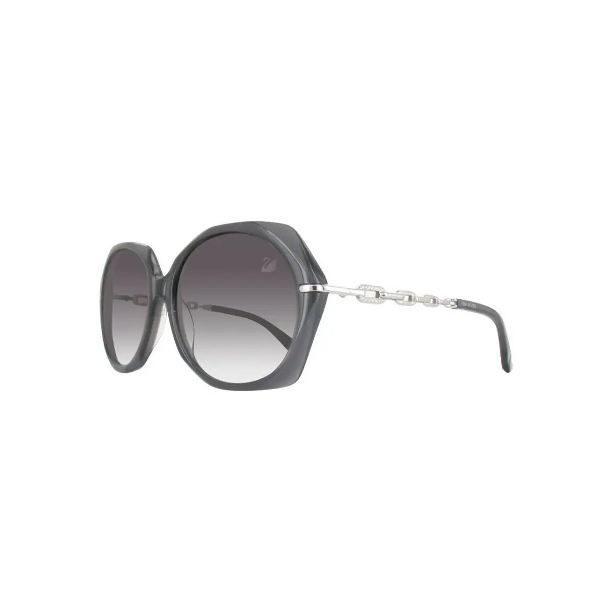 Swarovski SK0031-5920B Grey Frame Women`s Sunglasses
