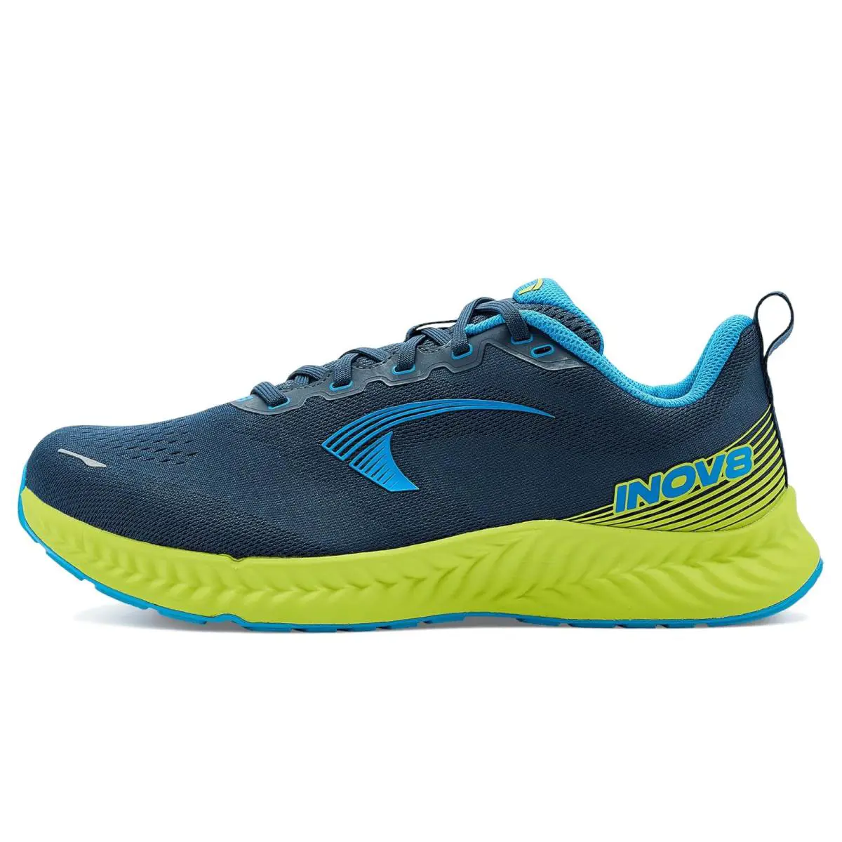 inov-8 shoes - Navy/Blue/Lime 2