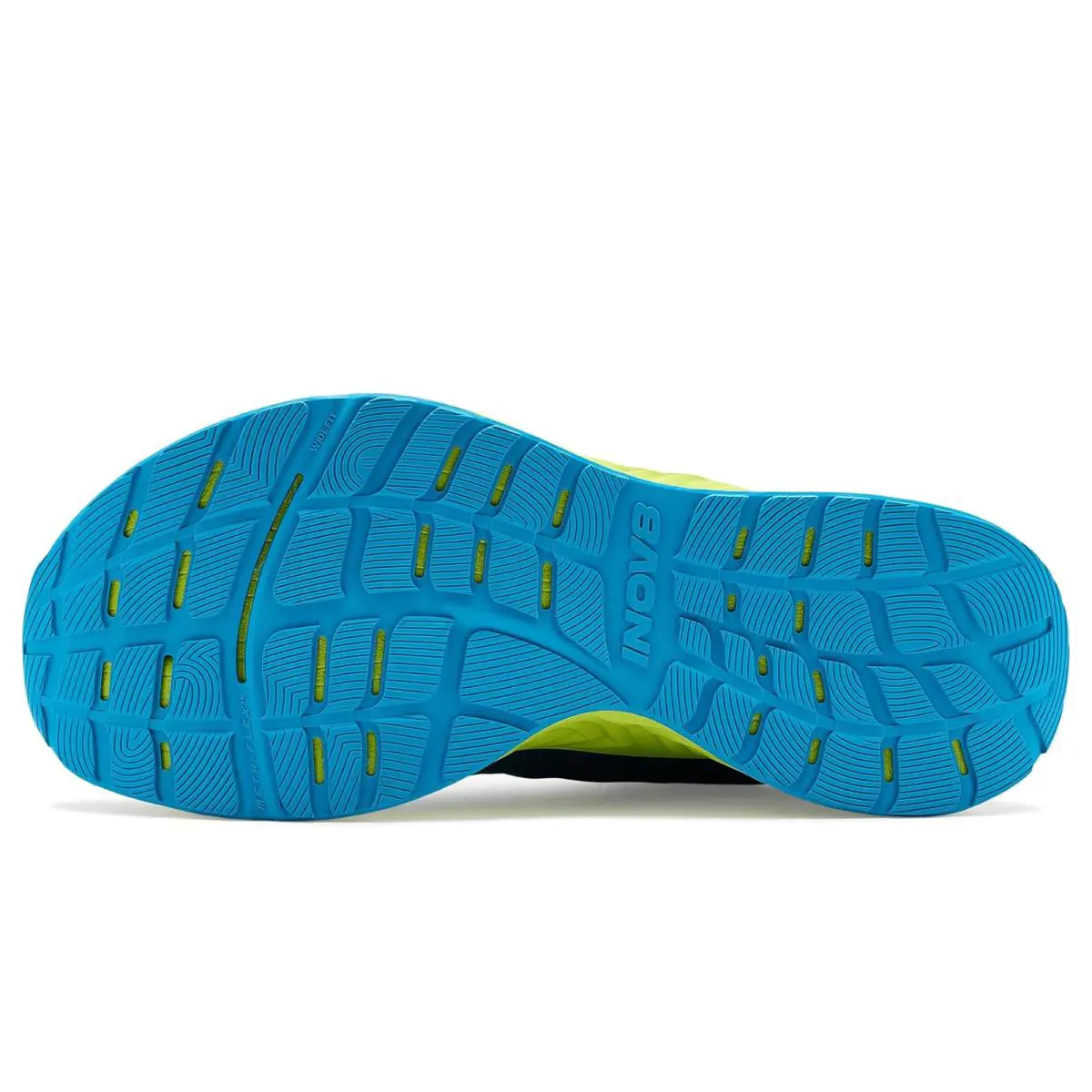 inov-8 shoes - Navy/Blue/Lime 3