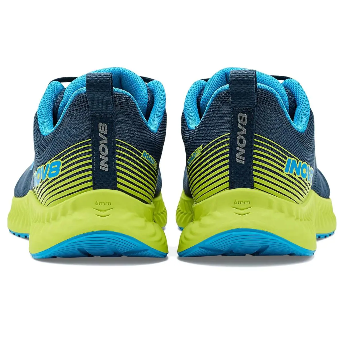 inov-8 shoes - Navy/Blue/Lime 5