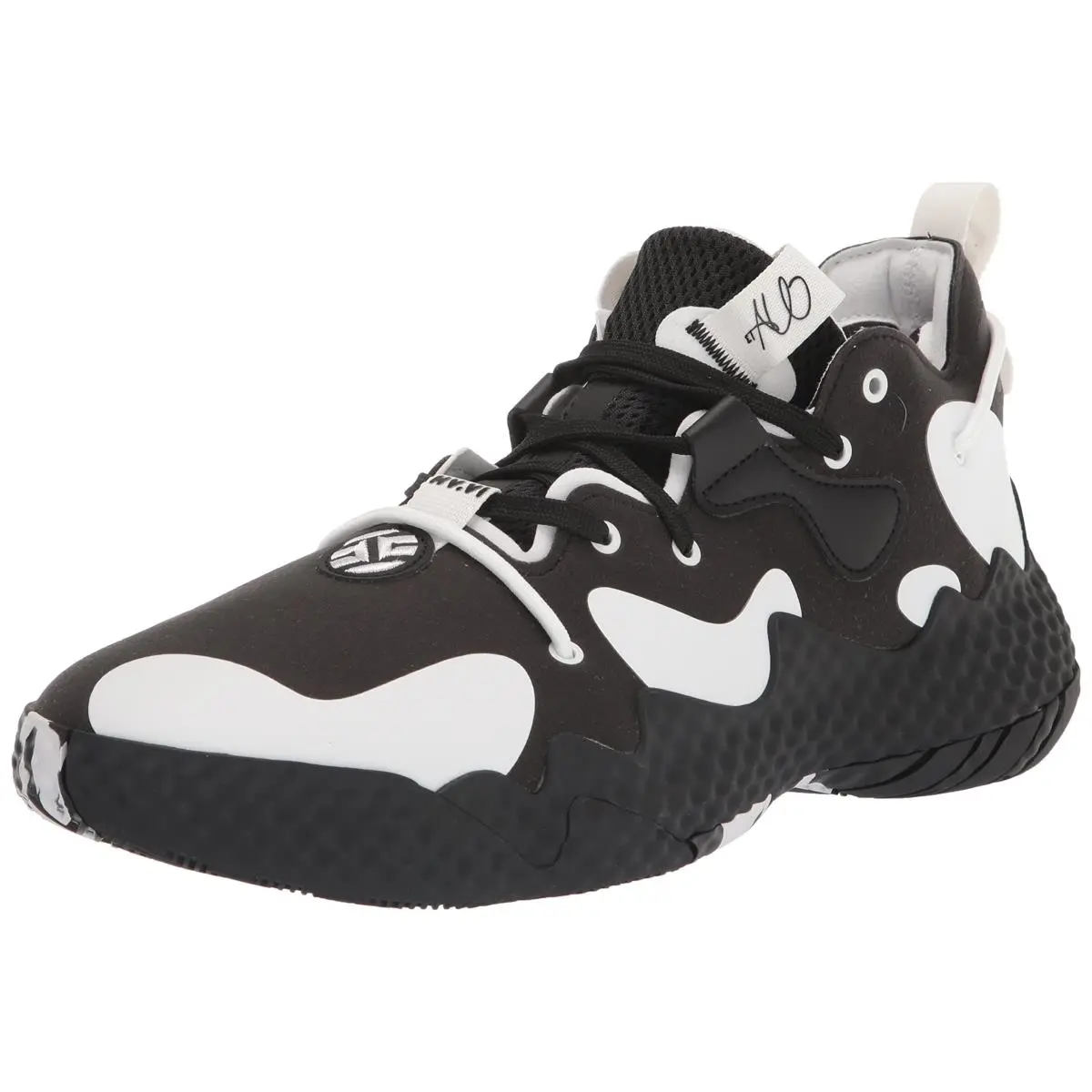 Sm Harden Vol 6 Unisex Shoes Size 9.5 Color: Blue/red/yellow-blue black black white by Adidas