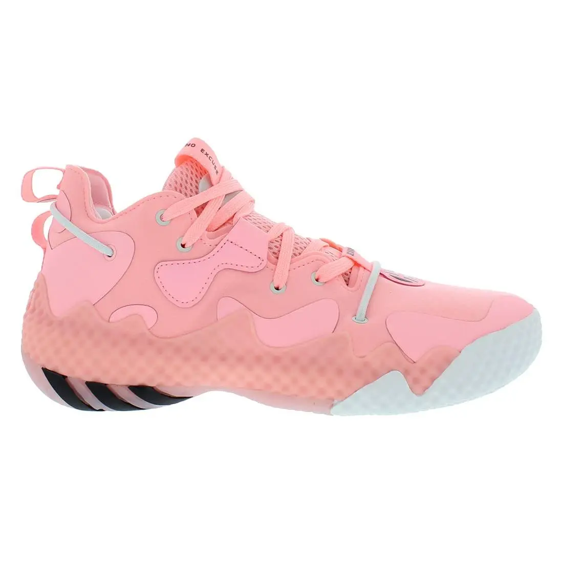 Sm Harden Vol 6 Unisex Shoes Size 9.5 Color: Blue/red/yellow-blue pink core black pink by Adidas