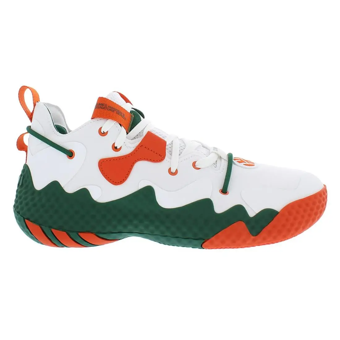 Sm Harden Vol 6 Unisex Shoes Size 9.5 Color: Blue/red/yellow-blue white green orange white by Adidas