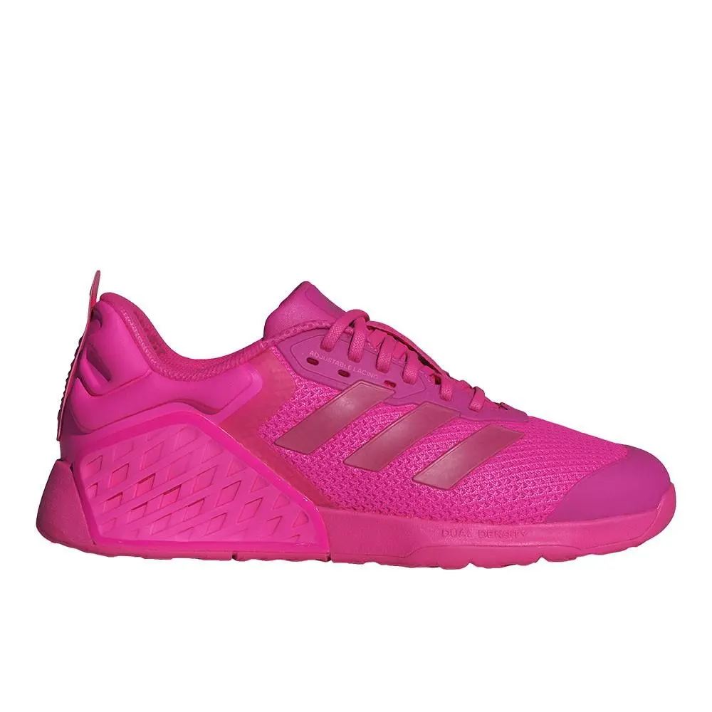 Adidas Dropset 3 Training Wide Womens Pink Sneakers Athletic Shoes JR1677