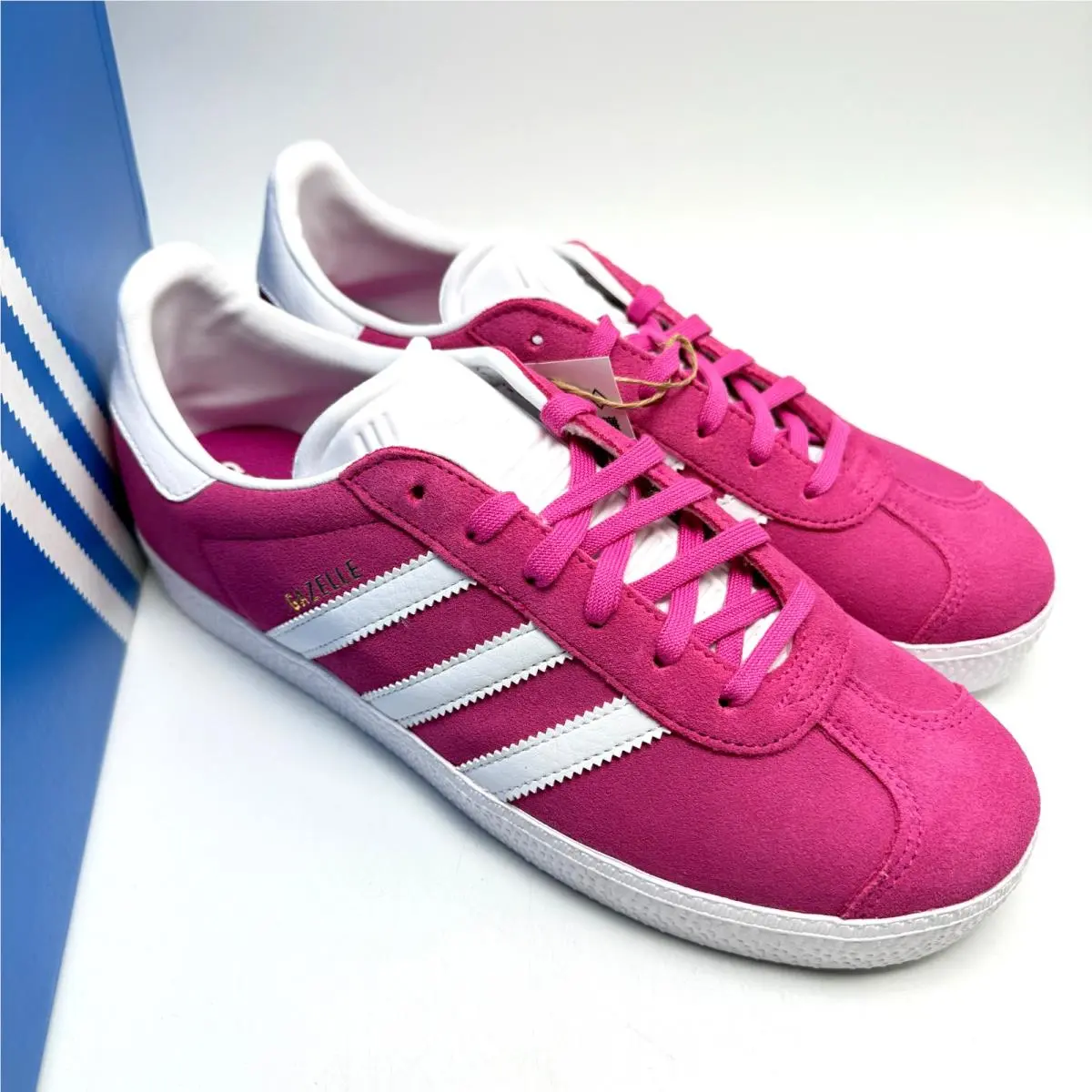 Adidas shoes - adidas Originals Gazelle - Originals Gazelle - IF9801 - Better Scarlet/Cloud White/Gold Metallic 2