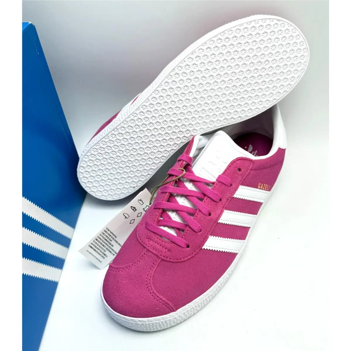 Adidas shoes - adidas Originals Gazelle - Originals Gazelle - IF9801 - Better Scarlet/Cloud White/Gold Metallic 12