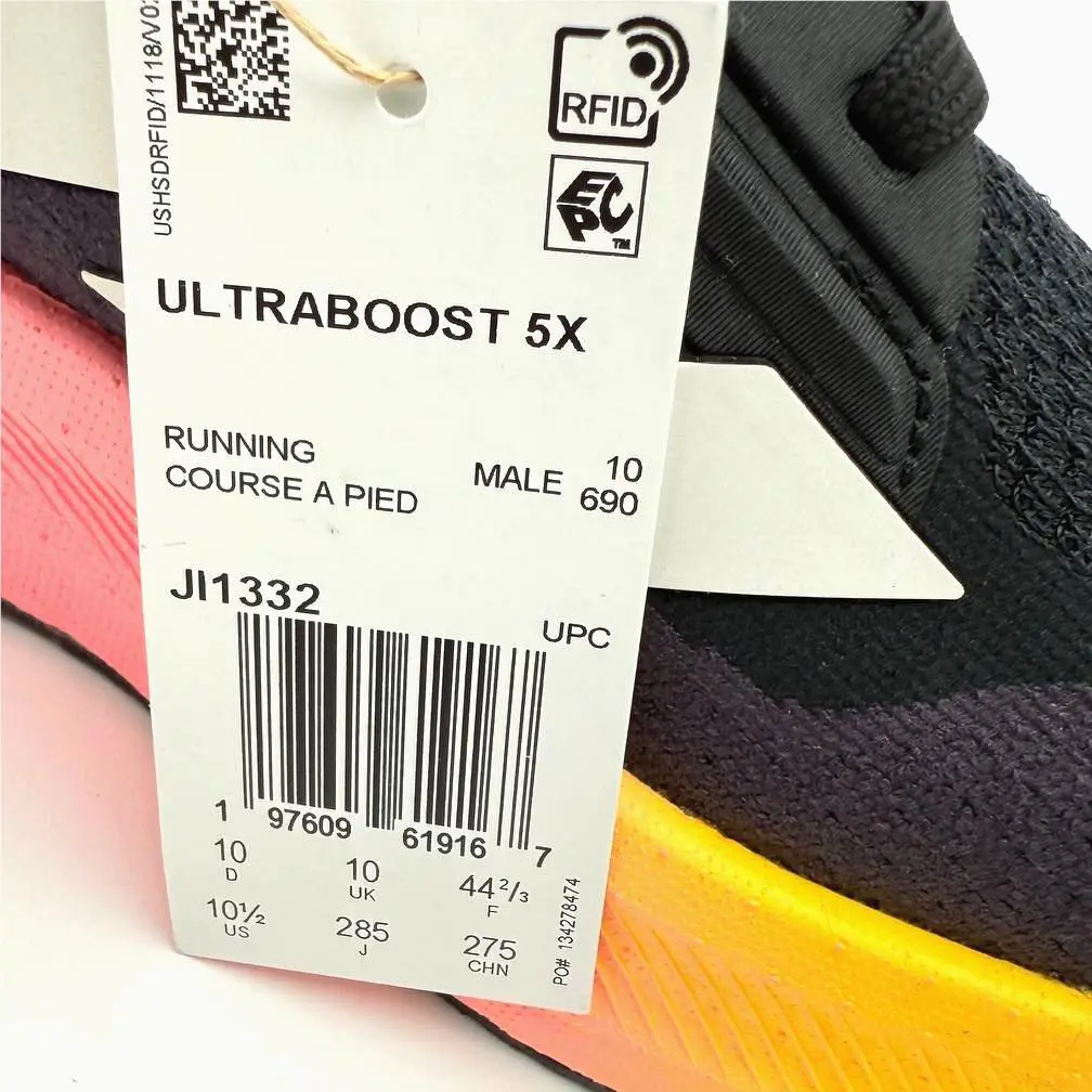 Adidas shoes - adidas UltraBoost 5X - UltraBoost - JI1332 - Black 1