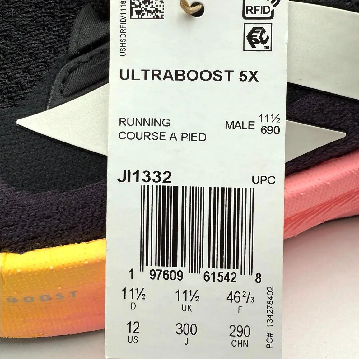 Adidas shoes - adidas UltraBoost 5X - UltraBoost - JI1332 - Black 2