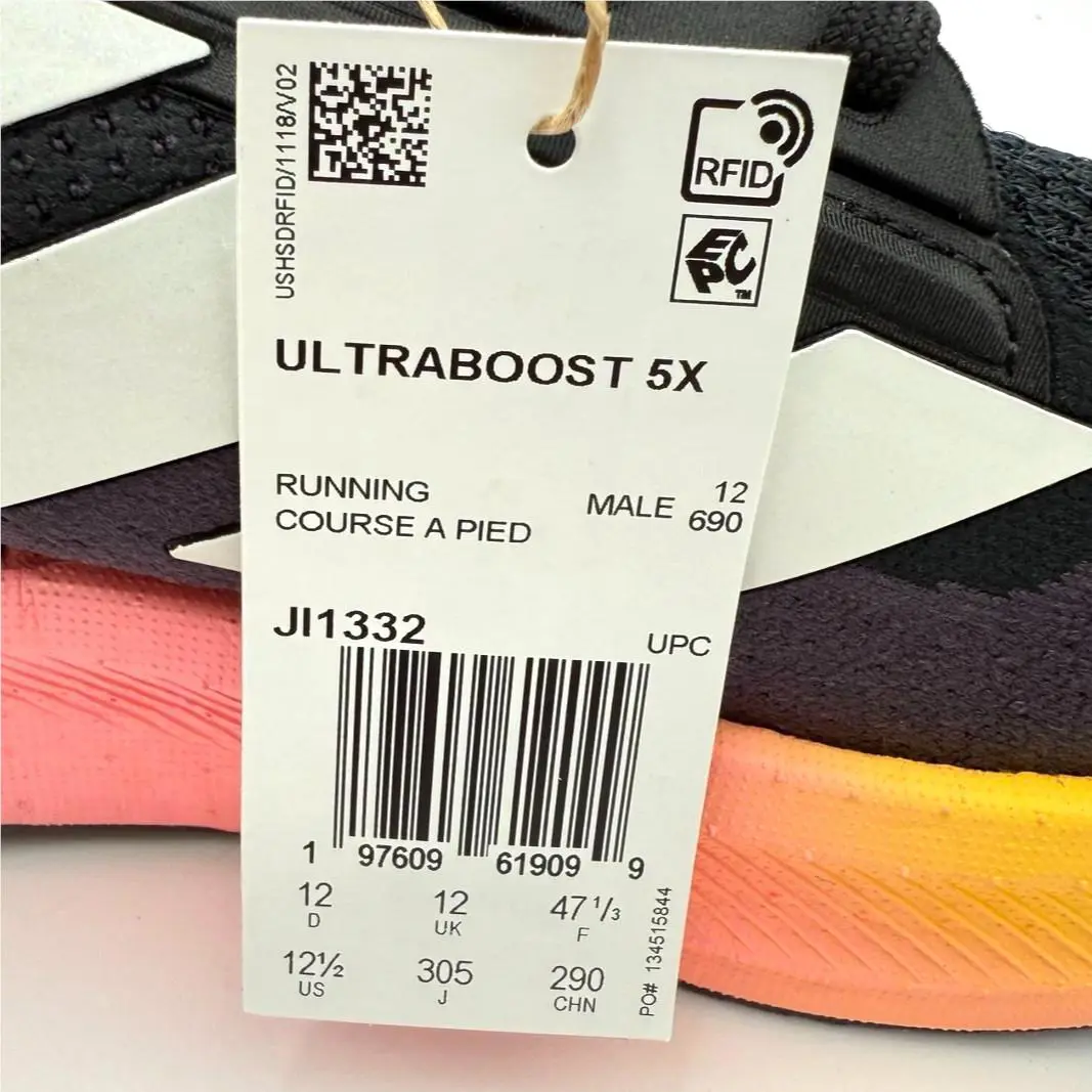 Adidas shoes - adidas UltraBoost 5X - UltraBoost - JI1332 - Black 12