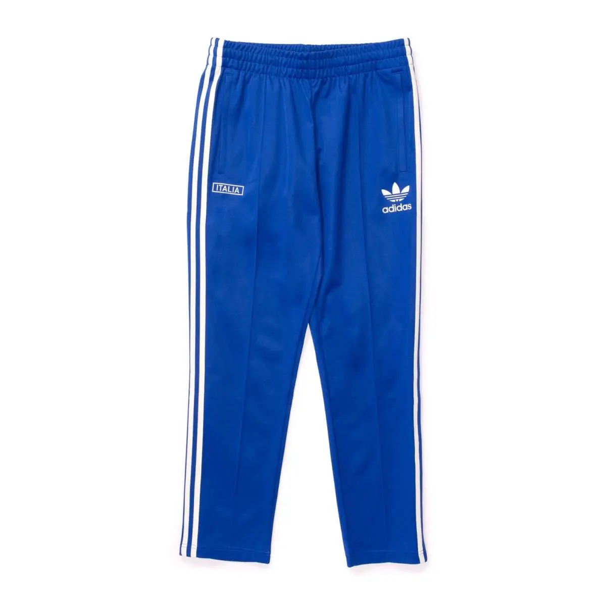 Adidas Beckenbauer Retro Track Pants Originals Italy Team Blue Joggers Men Size