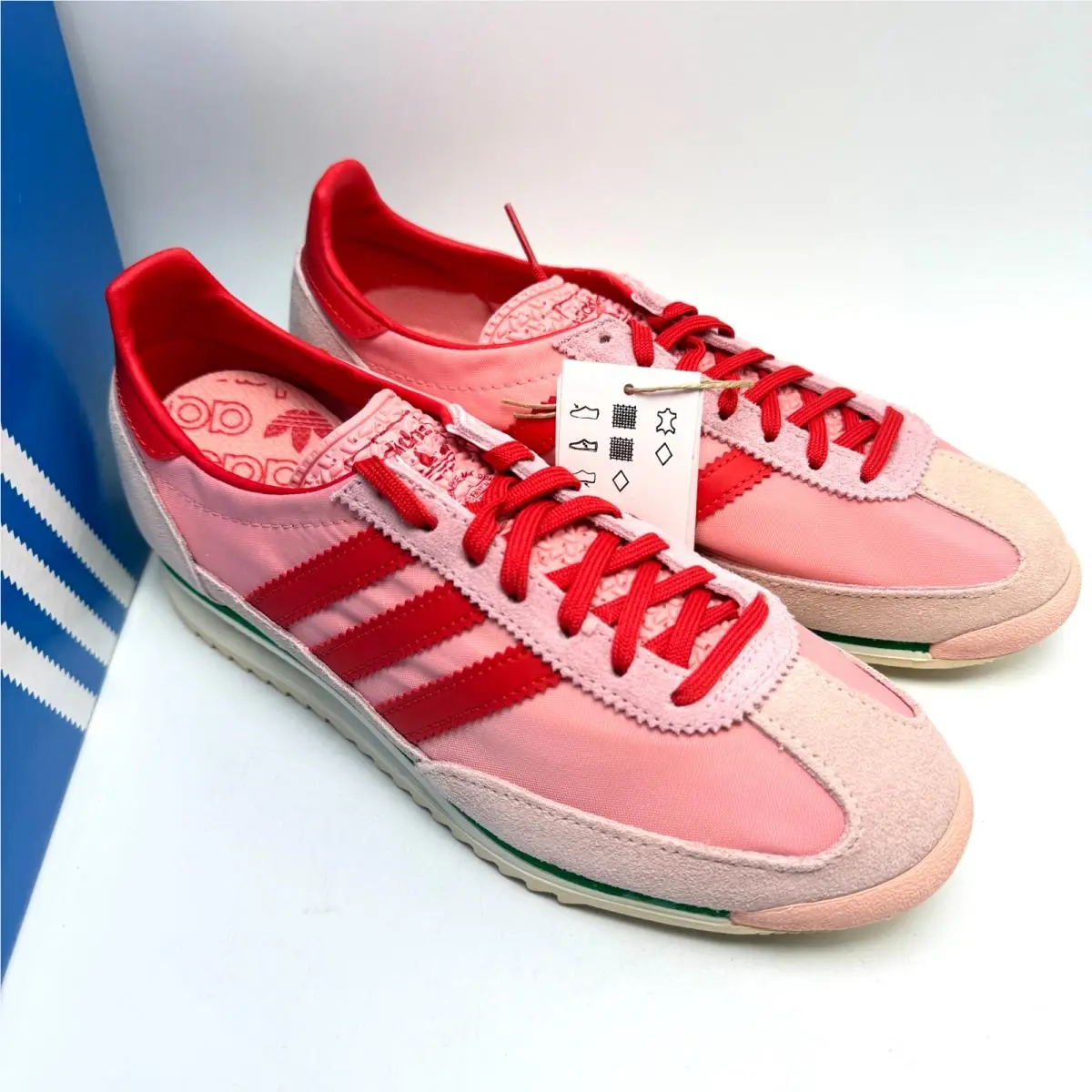 Adidas shoes - adidas SL 72 OG - JS0254 - Semi Pink Spark/Red/Glow Pink 2