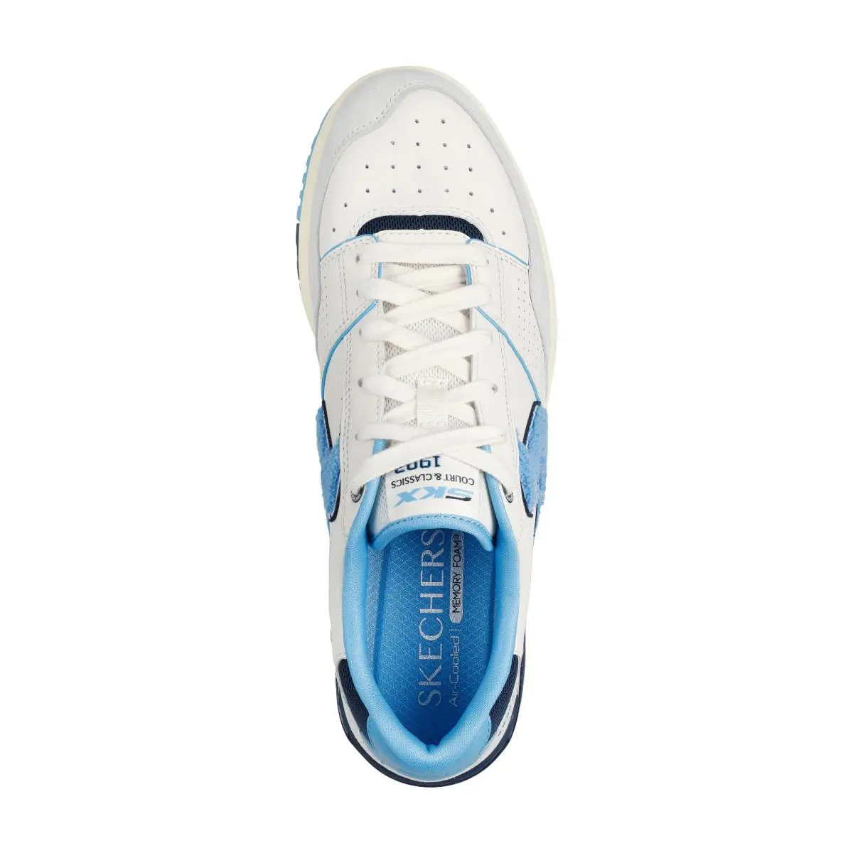 Skechers shoes - NATURAL / LIGHT BLUE 1