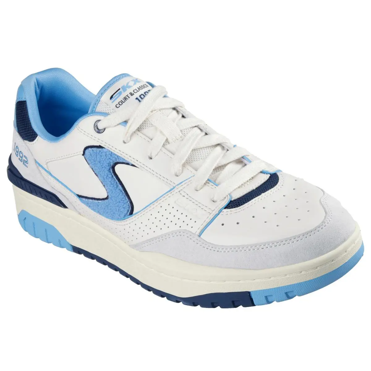 Skechers shoes - NATURAL / LIGHT BLUE 2