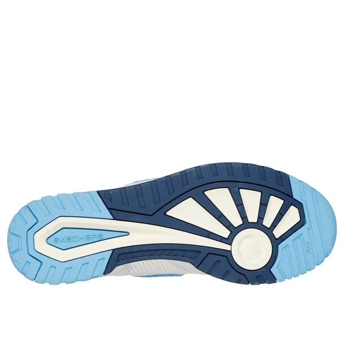Skechers shoes - NATURAL / LIGHT BLUE 3