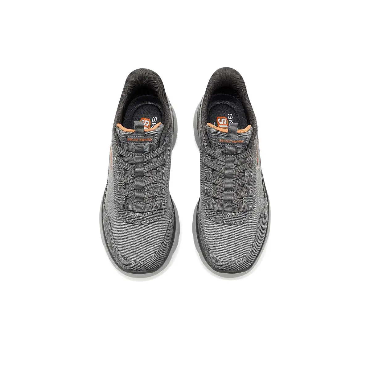 Skechers shoes - Charcoal/Orange 0