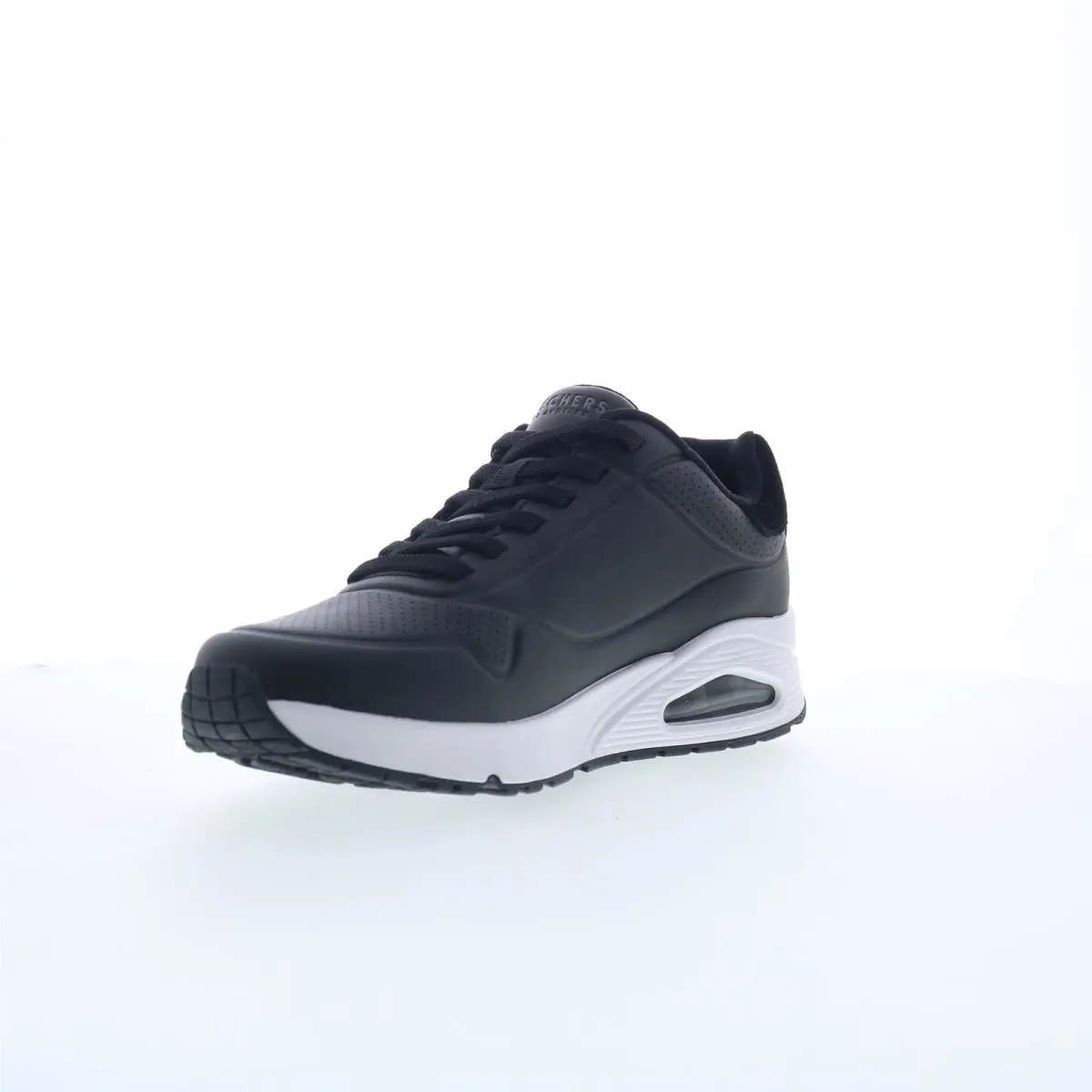 Skechers shoes - Skechers Uno - Tailored Air - 183007-BKW - Black 2