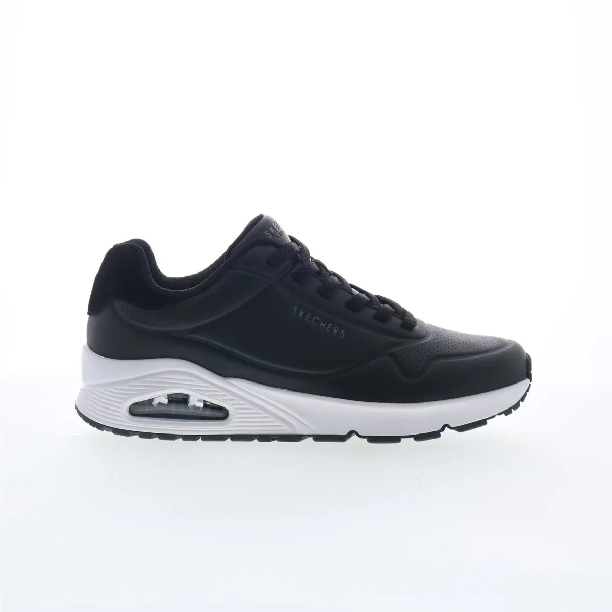 Skechers shoes - Skechers Uno - Tailored Air - 183007-BKW - Black 7