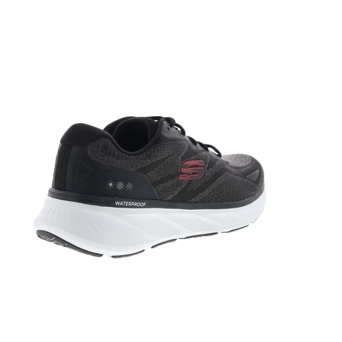 Skechers shoes - Skechers Waterproof Relaxed Fit Edgeride - Konzo - 232842-BKRD - Black 14