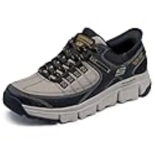 Skechers shoes - TAUPE/BLACK 5
