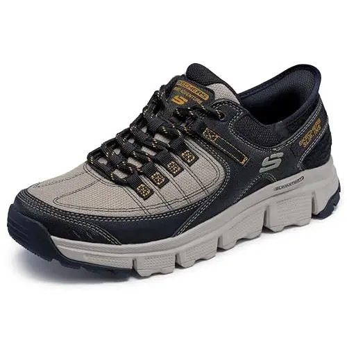 Skechers shoes - TAUPE/BLACK 6