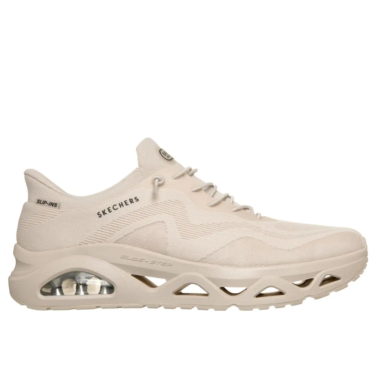 Skechers Slip-ins Uno Glide-step Air Gliders Natural Sneaker Men Sizes 7-14NEW - Beige