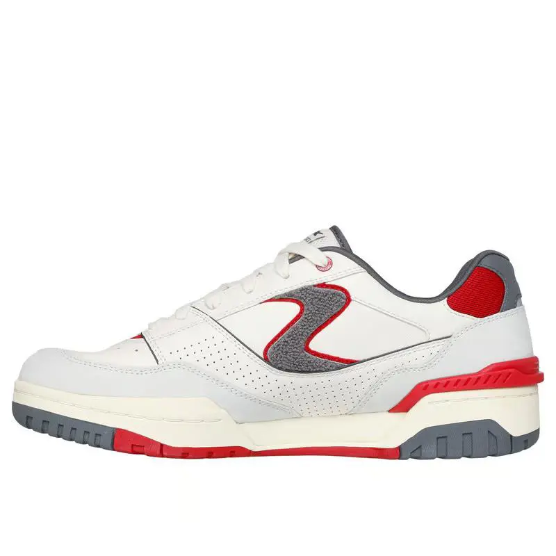 Skechers shoes - White/Red/Gray 1