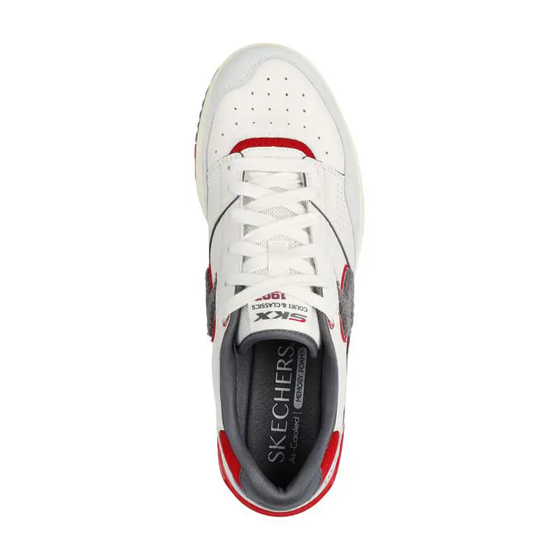 Skechers shoes - White/Red/Gray 2