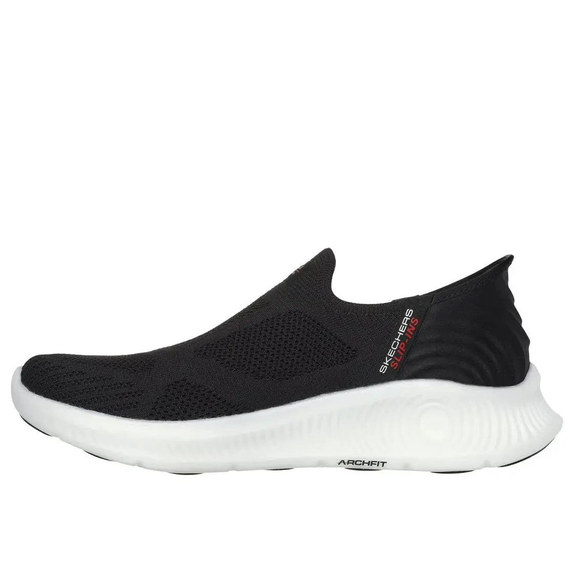 Skechers shoes - GO WALK Anywhere - The Tourist - 216301 BKW - Black/White 1