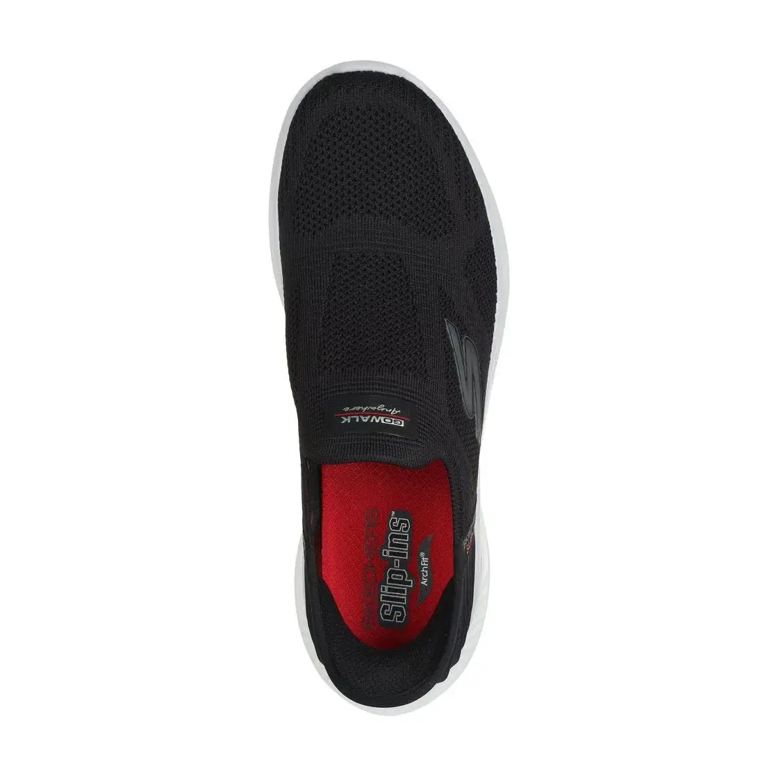 Skechers shoes - GO WALK Anywhere - The Tourist - 216301 BKW - Black/White 2