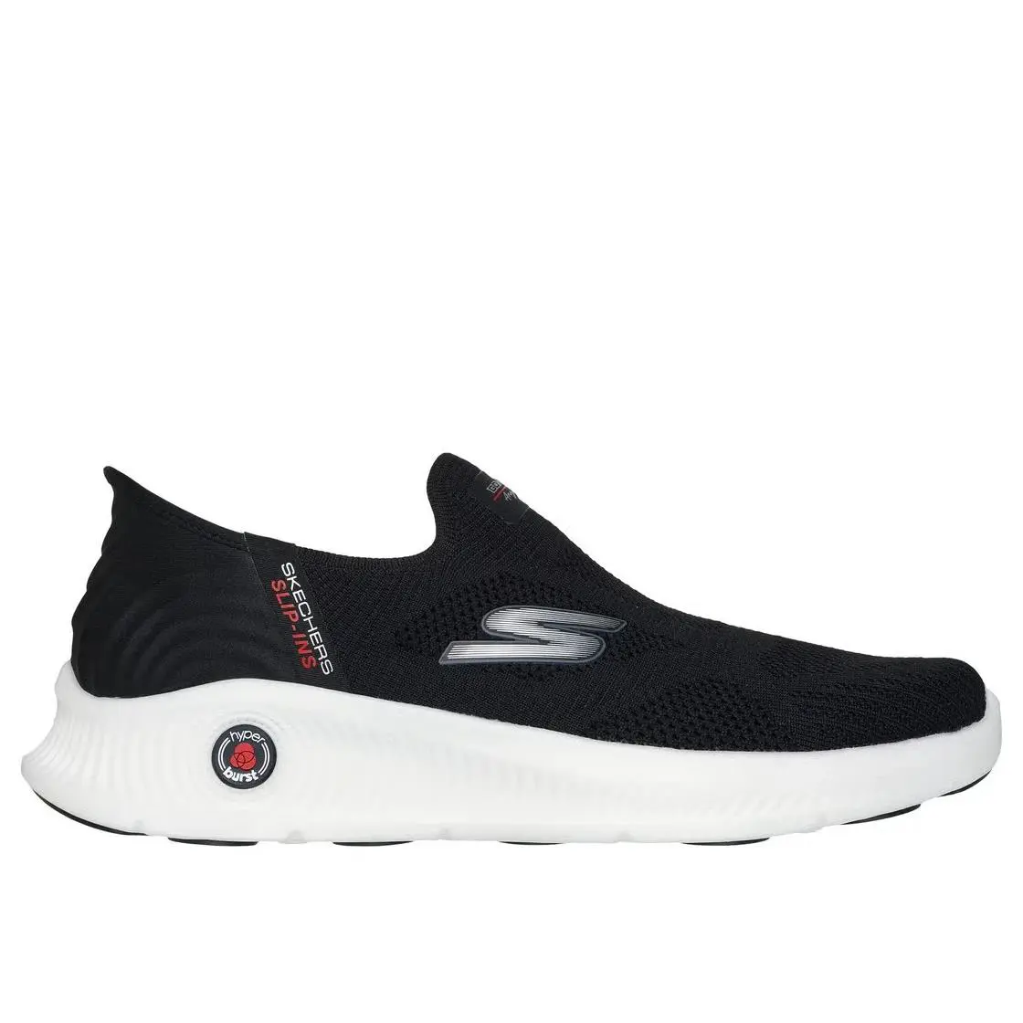 Skechers shoes - GO WALK Anywhere - The Tourist - 216301 BKW - Black/White 5