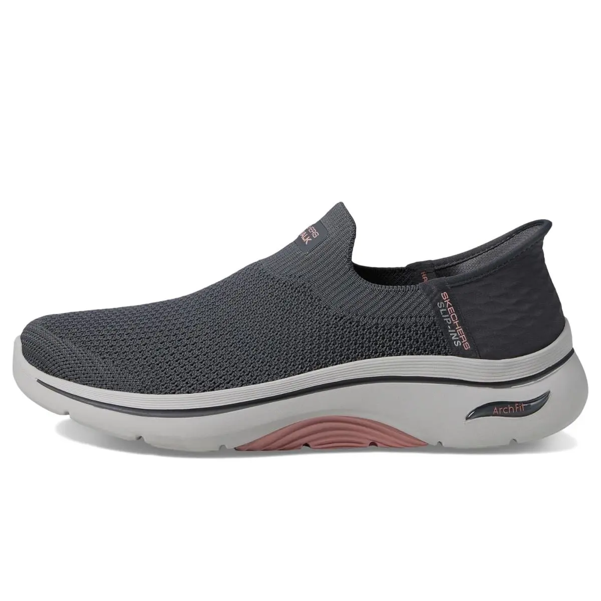 Skechers shoes - Charcoal/Pink 2