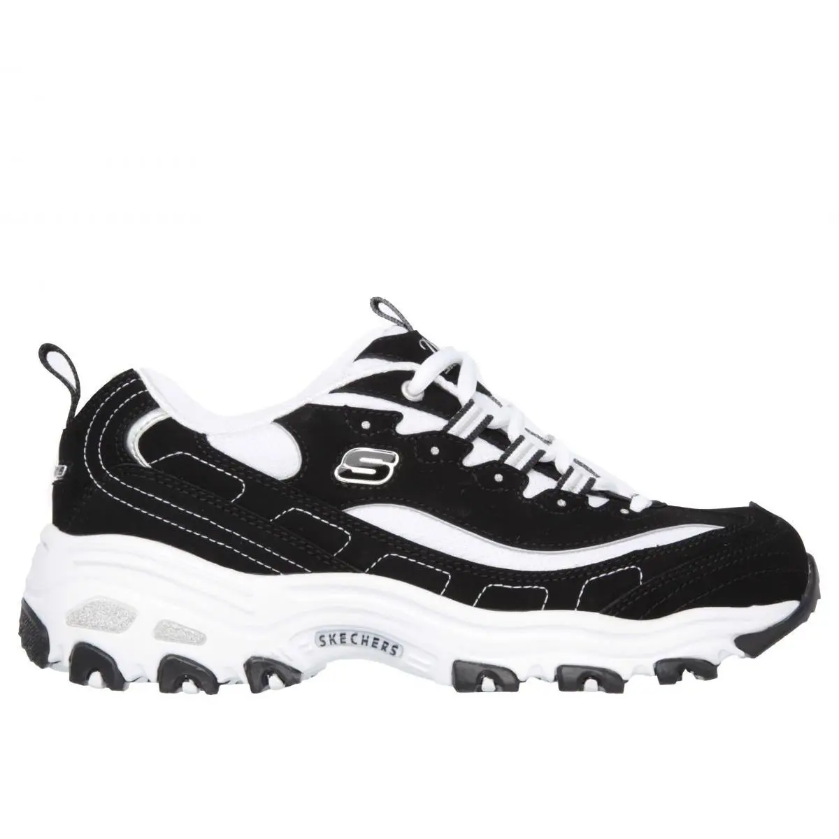 Skechers shoes - BLACK/WHITE 5