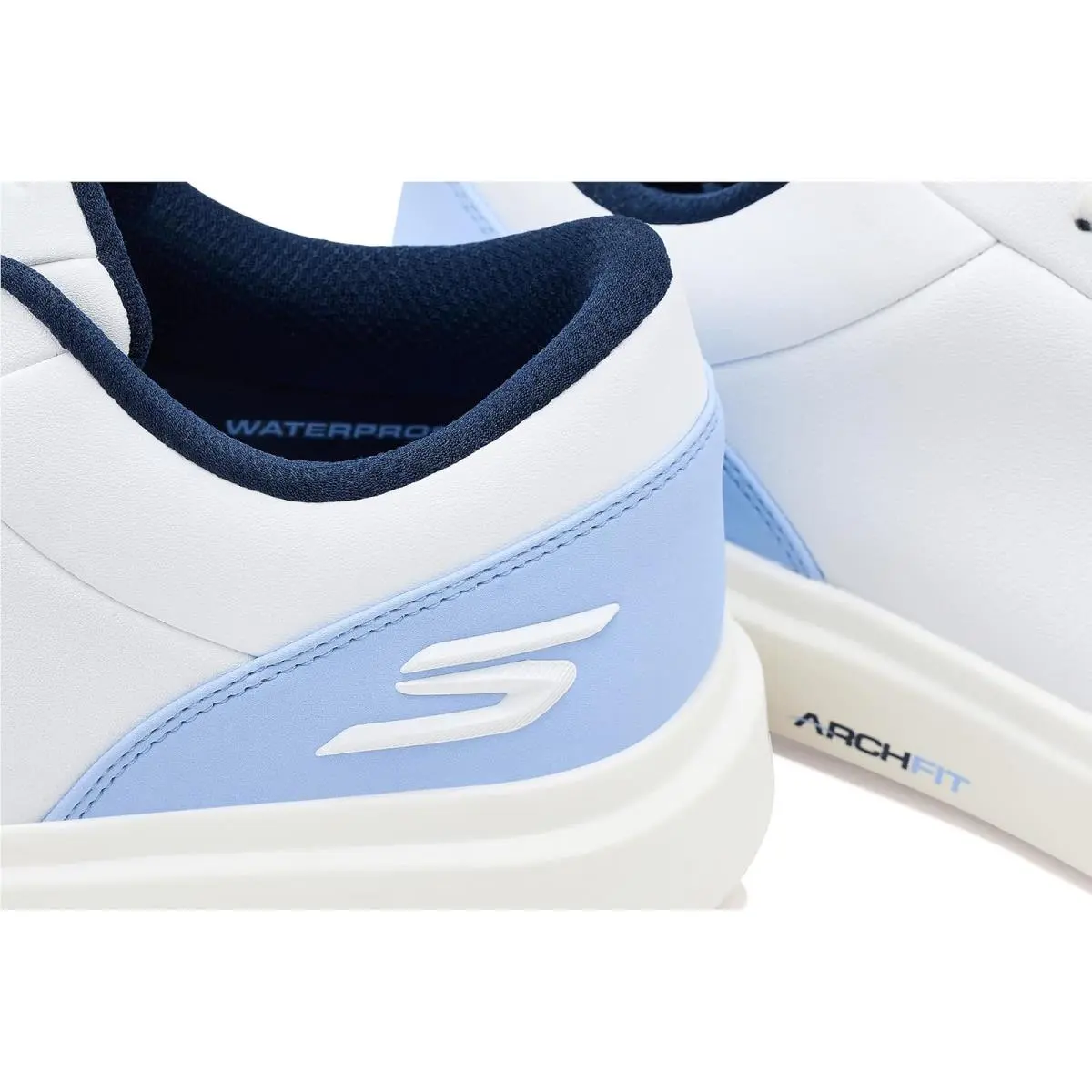 Skechers shoes - White/Blue 3